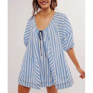 Free People Bop Around the World Romper NWOT Size Large